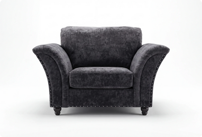 Cotswold Grey Fabric Armchair