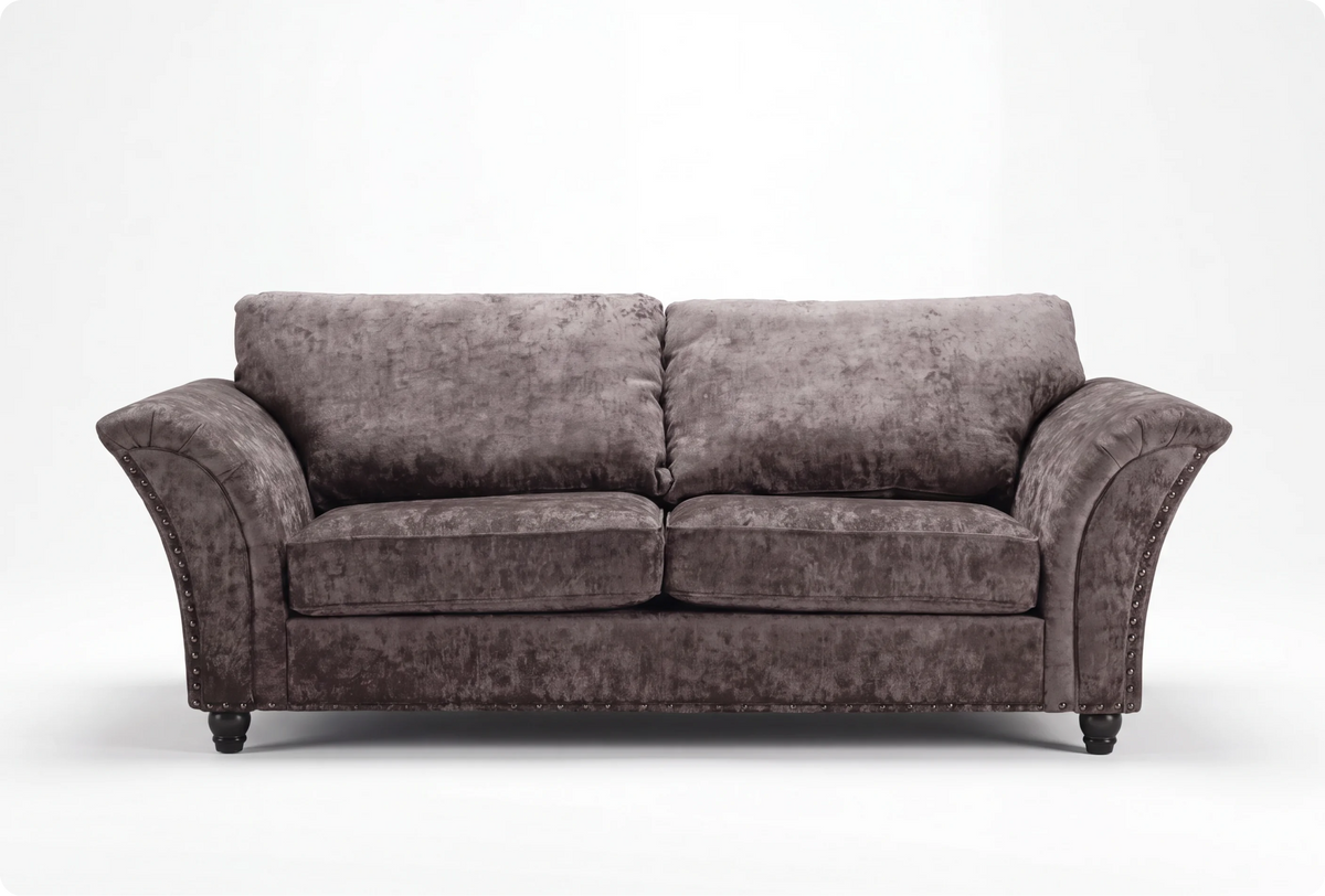 Cotswold Truffle Fabric 3 Seater Sofa