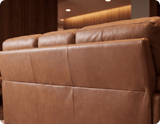 Dalmore Genuine Caramel 3 Seater 