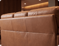 Dalmore Genuine Caramel 3 Seater 