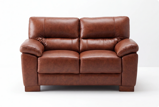 Dalmore Genuine Leather Tan 2 Seater