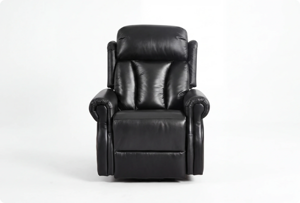 Derby-black-leather-mobility-chair