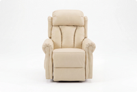 Derby-cream-leather-mobility-chair