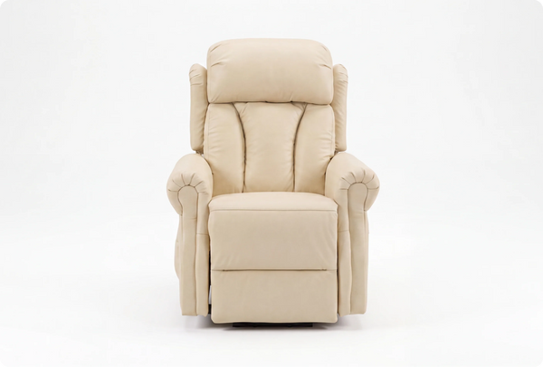Derby-cream-leather-mobility-chair