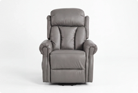 Derby-grey-leather-mobility-chair