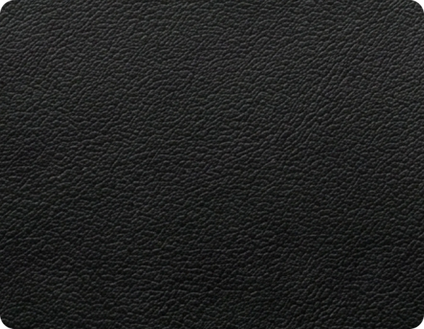 Nova Black Leather 3 Seater Sofa