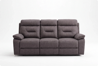 Foster Dark Grey Fabric Electric Recliner