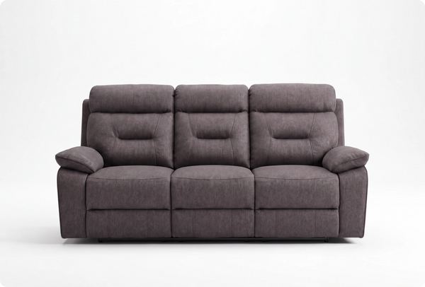Foster Dark Grey Fabric Electric Recliner