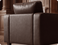 Nova Brown Leather Armchair