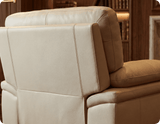Florence Cream Leather Armchair