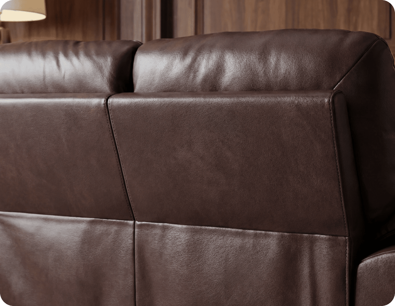 Florence Brown Leather 2 Seater Sofa