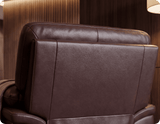 Florence Brown  Leather Armchair