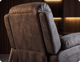 Serano Grey Fabric Electric Armchair