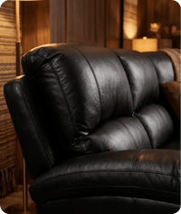 serano-black-leather-manual-recliner-corner-sofa-side-view