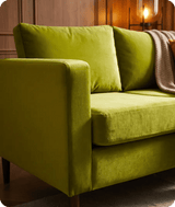 nova-grass-fabric-2-seater-sofa-side-view