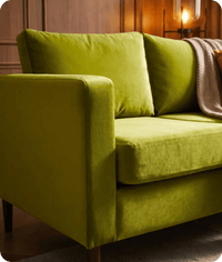 nova-grass-fabric-2-seater-sofa-side-view