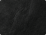 Ascot Genuine Leather Black 3 Seater Sofa - Sofa-Direct