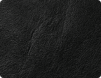 Ascot Genuine Leather Black 3 Seater Sofa - Sofa-Direct