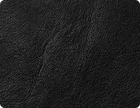 Ascot Genuine Leather Black 3 Seater Sofa
