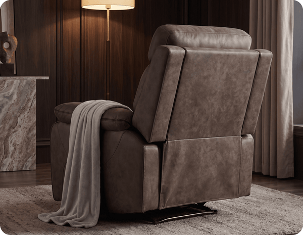 Nova Brown Leather Armchair
