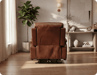 Milano Tan Power Recliner Armchair