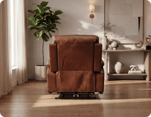 Milano Tan Power Recliner Armchair