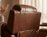 Veloura Tan Leather Armchair