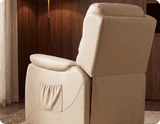 Oliver Genuine Leather Cream Rise & Recline Mobility Chair