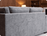 Orka Sofa Grey Fabric Right Hand Corner Sofa - RHC