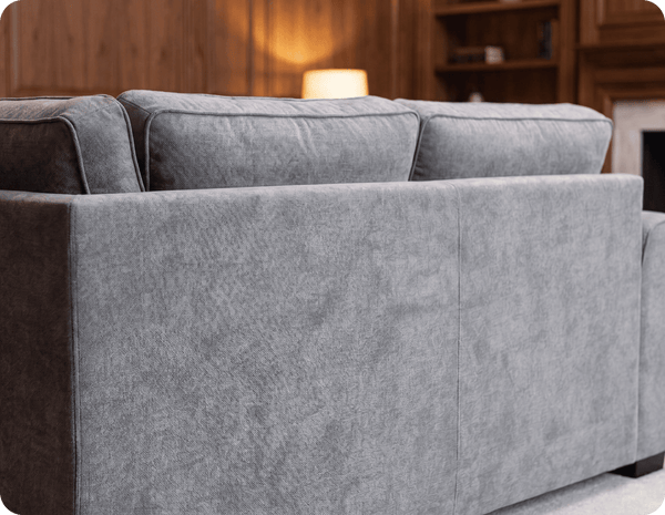Orka Sofa Grey Fabric Right Hand Corner Sofa - RHC