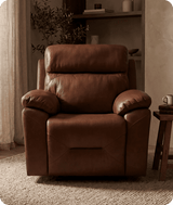 Milano Tan Power Recliner Armchair