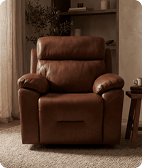 Milano Tan Power Recliner Armchair