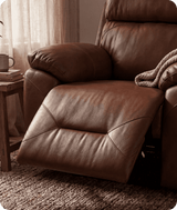 Milano Tan Power Recliner Armchair