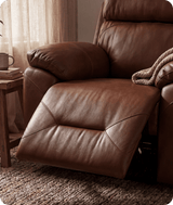 Milano Tan Power Recliner Armchair