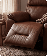 Milano Tan Power Recliner Armchair