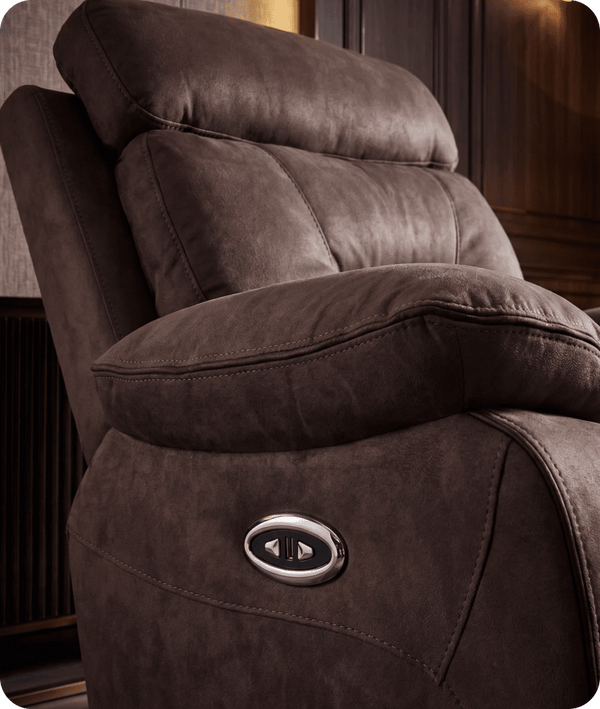 Nova Brown Leather Armchair