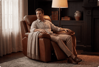 Milano Tan Power Recliner Armchair