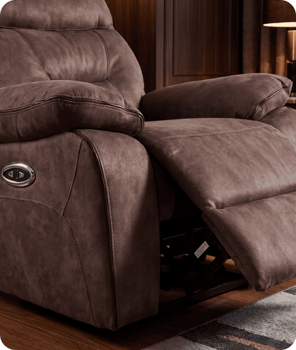 Nova Brown Leather Armchair