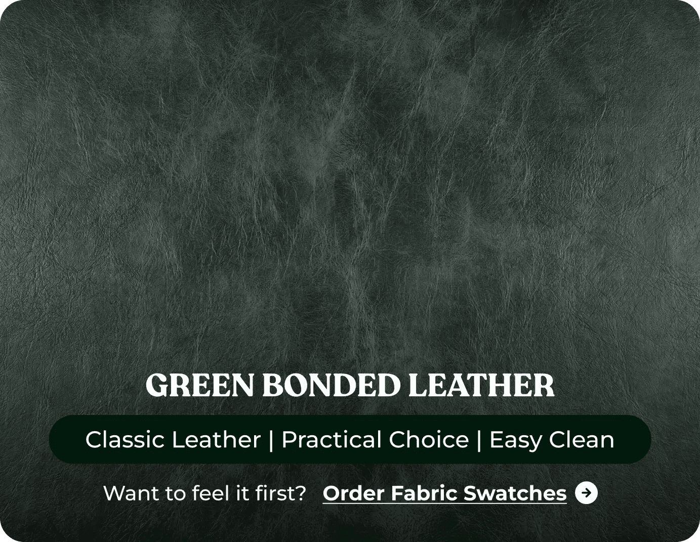 Chesterfield Green Leather Antique 2 Seater Sofa