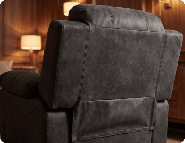 Veloura Charcoal Fabric Armchair