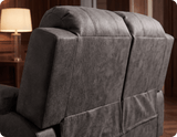 Veloura Charcoal Fabric 2 Seater Sofa