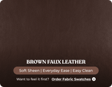 Nova Brown Leather Armchair