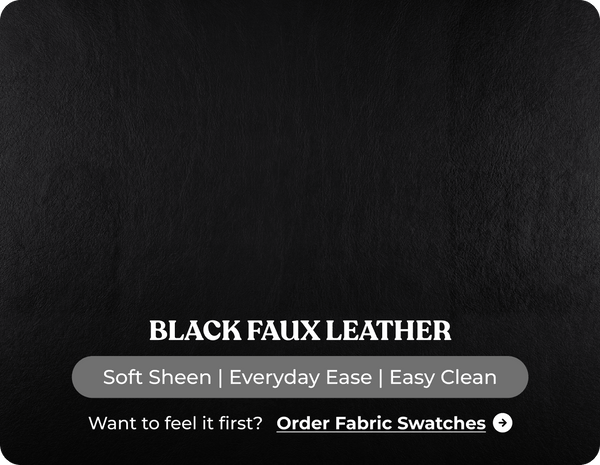 Nova Black  Leather Armchair