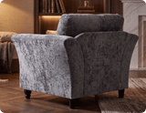 Cotswold Grey Fabric Armchair