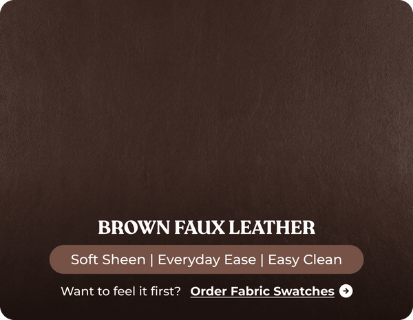 Nova Brown Leather 3 Seater Sofa