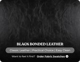 Chesterfield Black Leather Antique Armchair