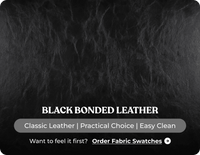 Chesterfield Black Leather Antique Armchair