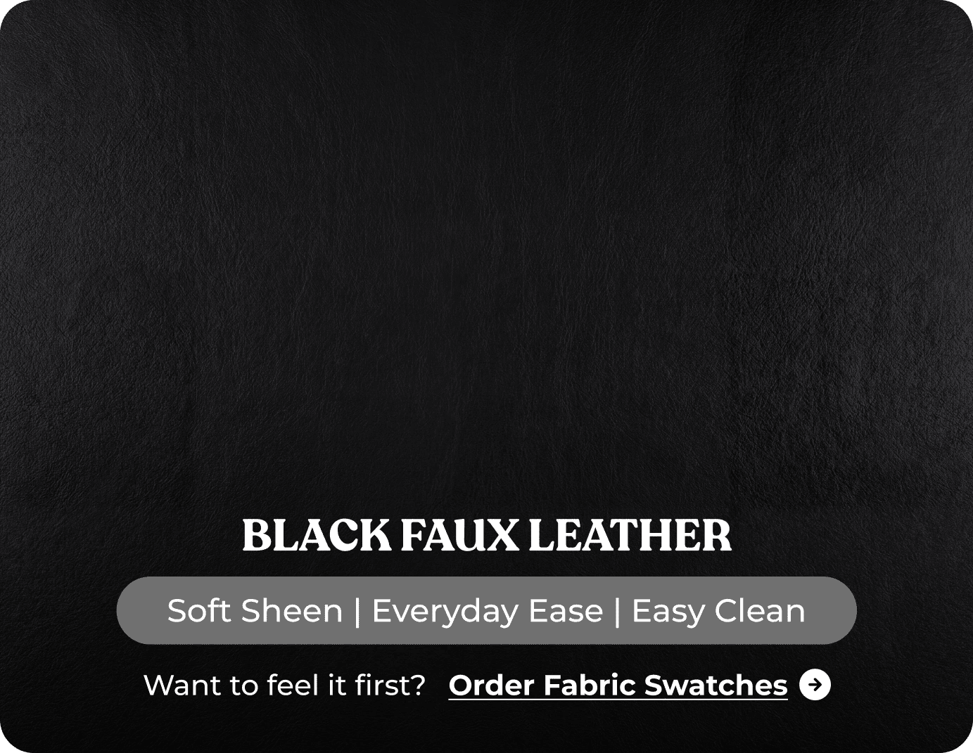 Nova Black Leather 3 Seater Sofa
