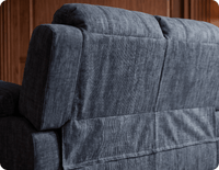Veloura Roxy Grey Fabric 2 Seater Sofa