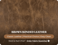 Chesterfield Brown Leather Antique Armchair
